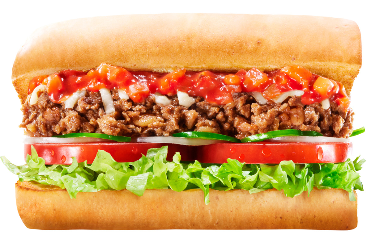 ASCII.jp：肉感アップ！サブウェイで人気の「タコスサンド」がライム