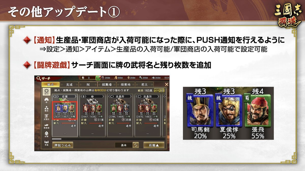 『三國志 覇道』にて長期イベント「異邦遣使」第三期が開幕！5月アップデート情報を公開