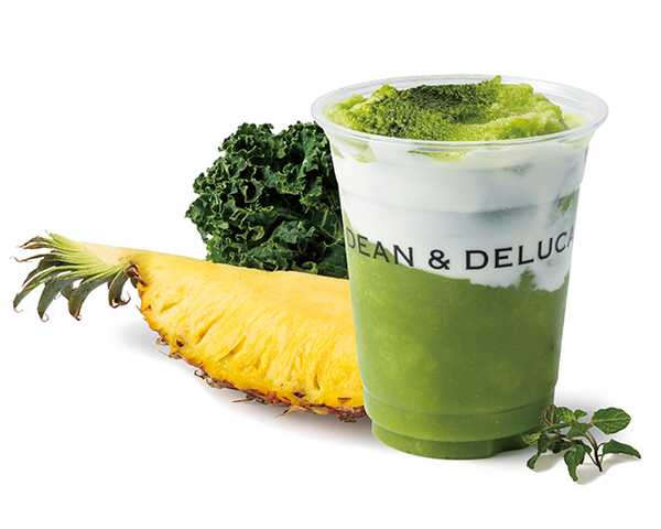 DEAN & DELUCA」の「ベジスムージー　ケール × バナナ × パイナップル」