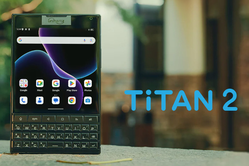 Unihertz Titan2 新品未使用 Unihertz Titan 2 - 最新の5G QWERTY物理キーボードスマートフォン