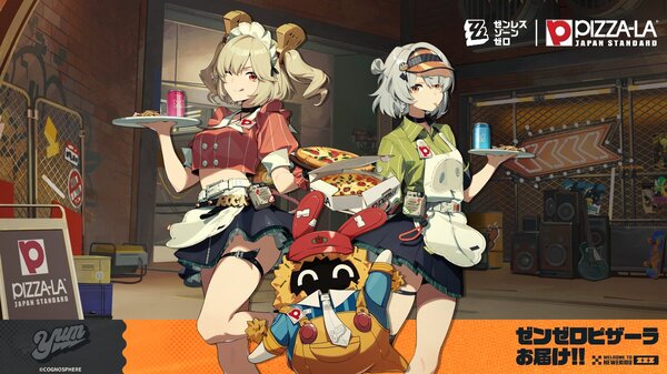 「ゼンレスゾーンゼロ×PIZZA-LA」コラボキャンペーンが5月27日より開催！ピザーラ限定グッズのオリジナルピザセットが数量限定で登場