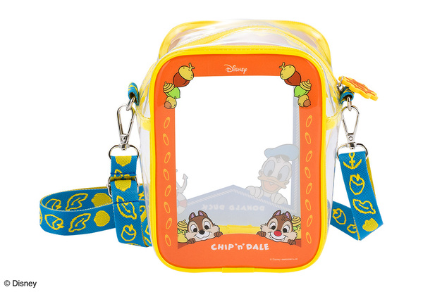 ドナルドダック、チップ＆デール/クリアバッグ