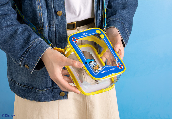 ドナルドダック、チップ＆デール/クリアバッグ