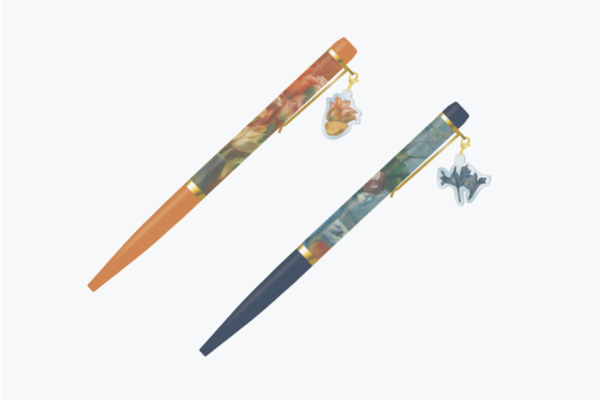 チャーム付きボールペン