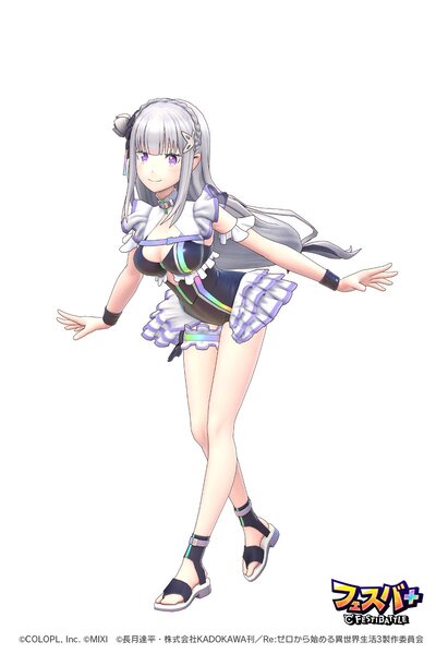 『フェスバ+Re:ゼロから始める異世界生活』イベントが本日5月30日よりスタート！新ヒーローとして「エミリア」が参戦