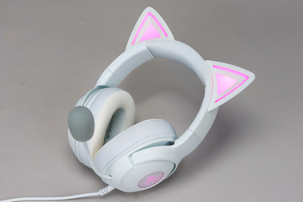 これぞ“映え”ゲーミング！ 光るネコミミが主役の「Kraken Kitty V2