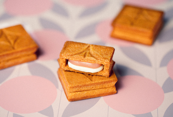 「PRESS BUTTER SAND」の「バターサンド〈桃〉」