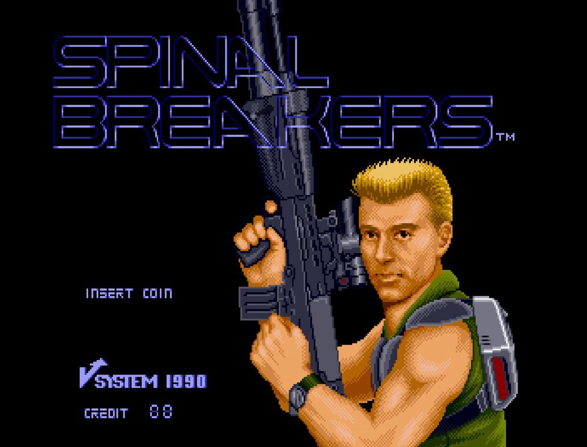 ビデオシステムの『スパイナルブレーカーズ』が「アーケードアーカイブス」で配信中!