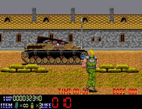 ビデオシステムの『スパイナルブレーカーズ』が「アーケードアーカイブス」で配信中！