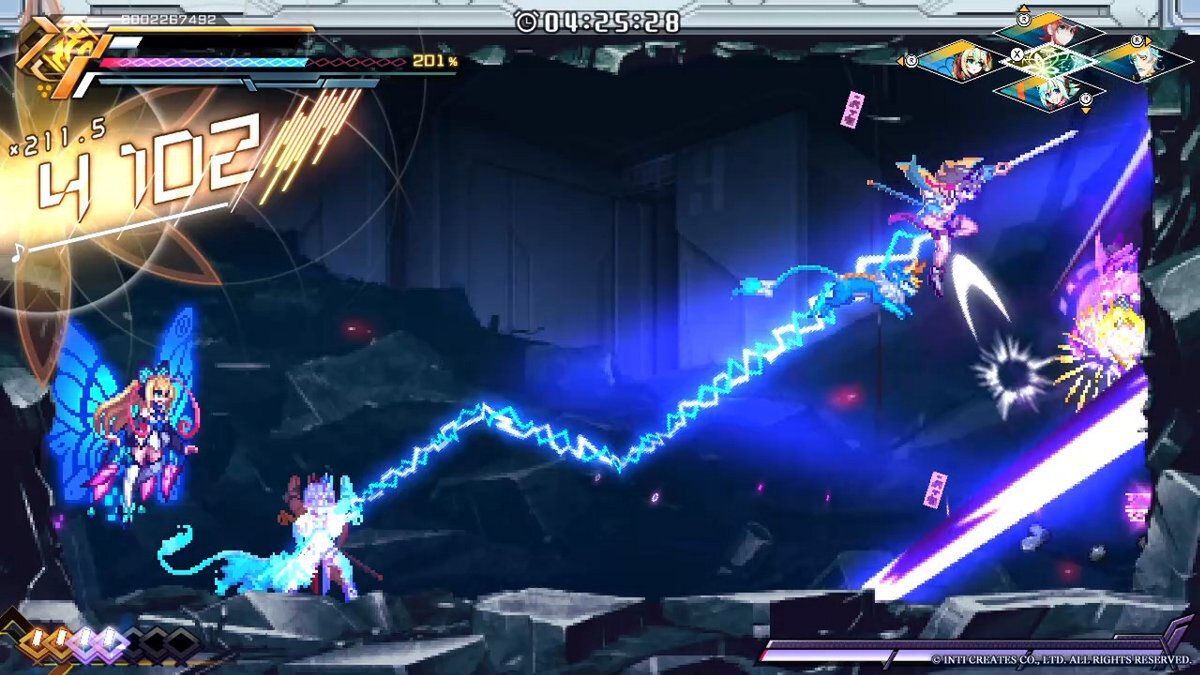 『蒼き雷霆 ガンヴォルト トライアングル エディション』の東西対抗スコアアタック+体験会が6月15日に東京と大阪で開催!