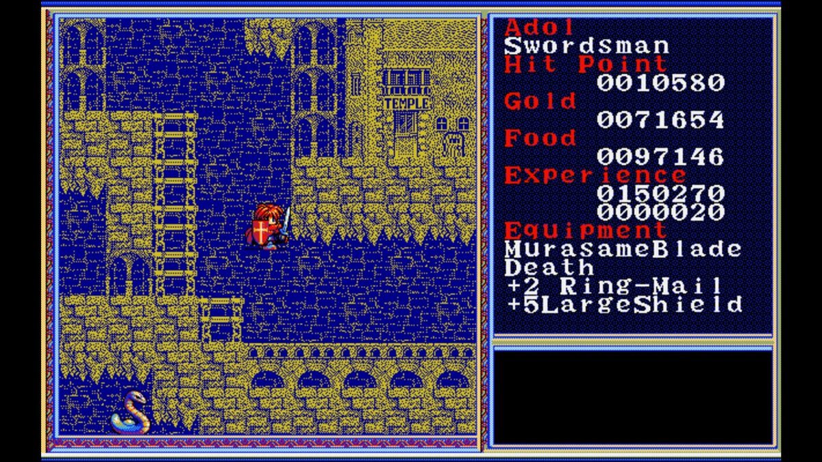 Switch『EGGコンソール リバイバル ザナドゥ イージーバージョン PC-9801』が本日6月12日にリリース！