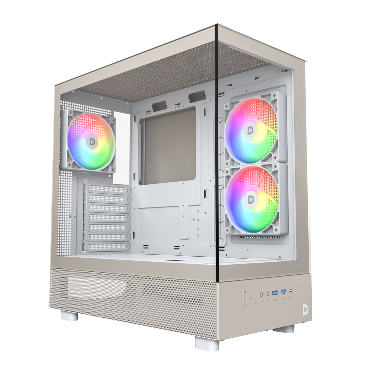 ASCII.jp：ピラーレスPCケース「XR PASTEL BEIGE」登場！推し活にも