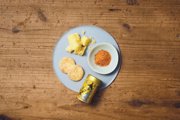 ゆず七味×チーズ