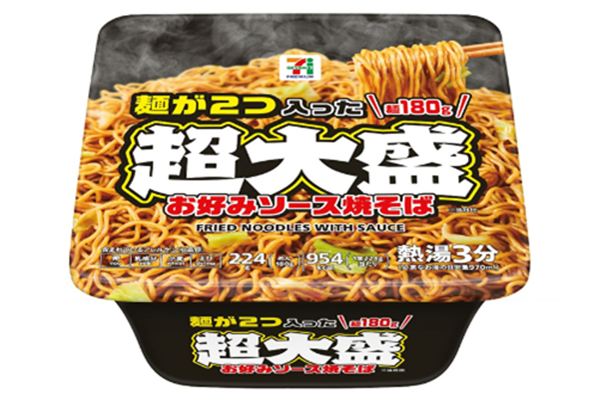 ASCII.jp：麺2つ入り、954kcal！ セブンプレミアム「超大盛」お好み
