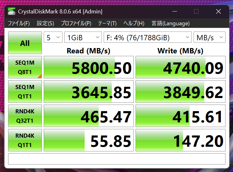 「Thunderbolt 5」実機レビュー
