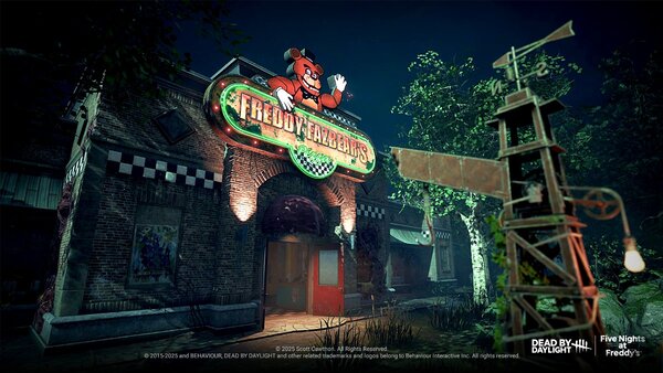 『Dead by Daylight』にて『Five Nights at Freddy's』とのコラボチャプターが配信開始!