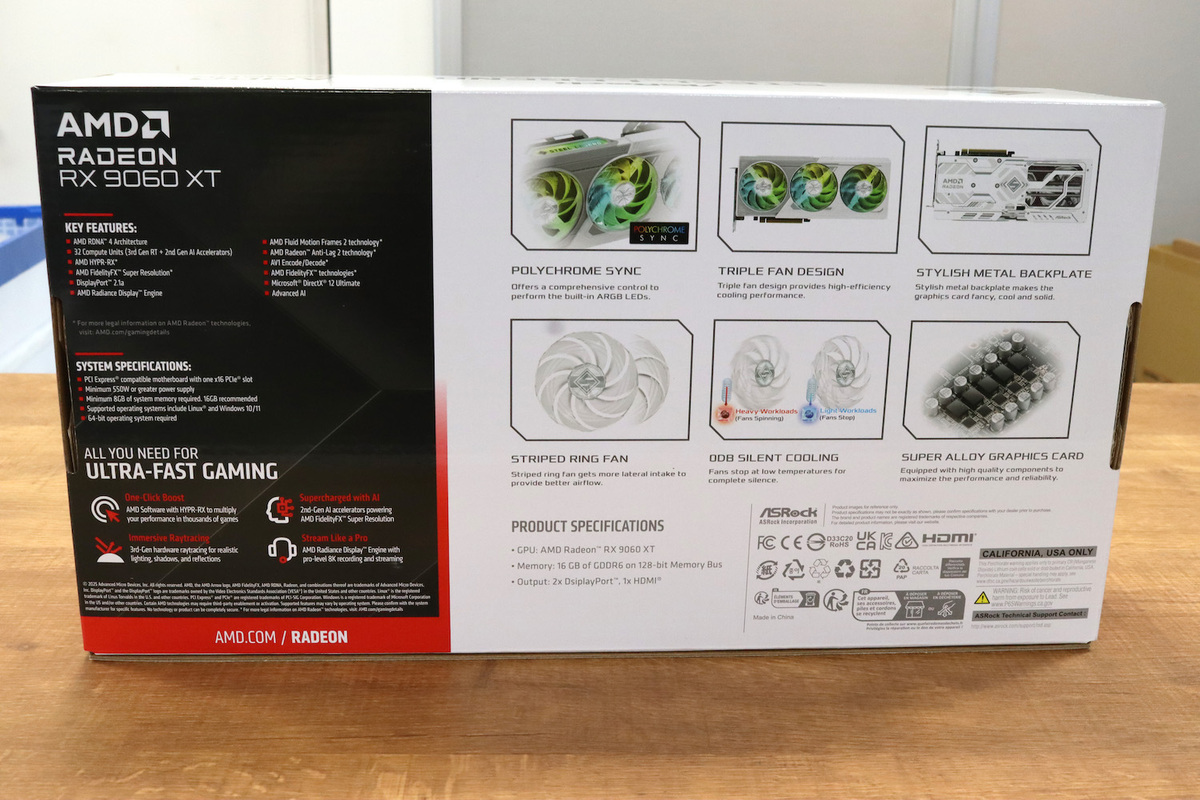 Radeon RX 9060 XT Steel Legend 16GB OC