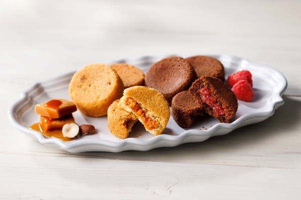 ココリスガレット「キャラメルナッツとラズベリー」