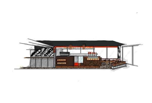 「SINGLE O Yurakucho」新店舗パース