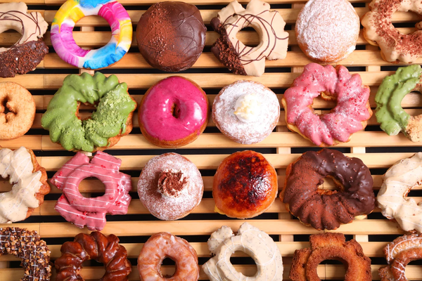 「JACK IN THE DONUTS」のドーナツ