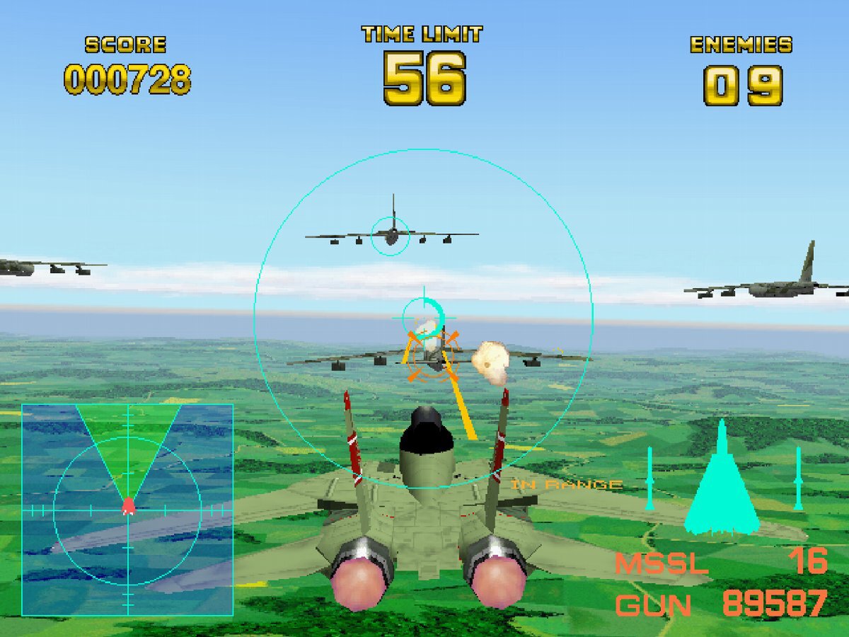 ナムコの『エアーコンバット22』が「アーケードアーカイブス」と「2」で7月3日に配信決定！