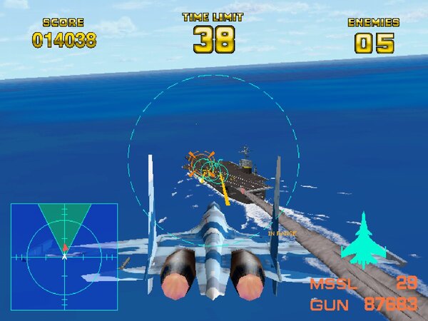 ナムコの『エアーコンバット22』が「アーケードアーカイブス」と「2」で7月3日に配信決定！