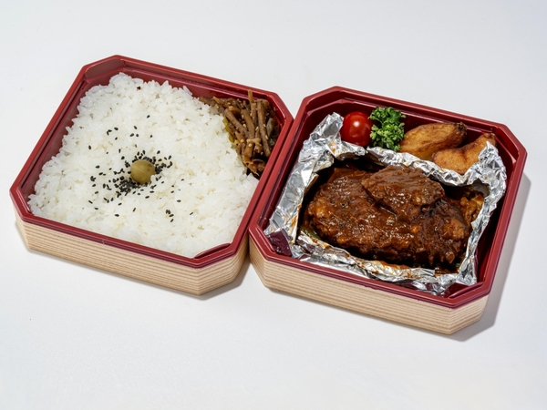 つばめ風ハンブルグステーキ弁当