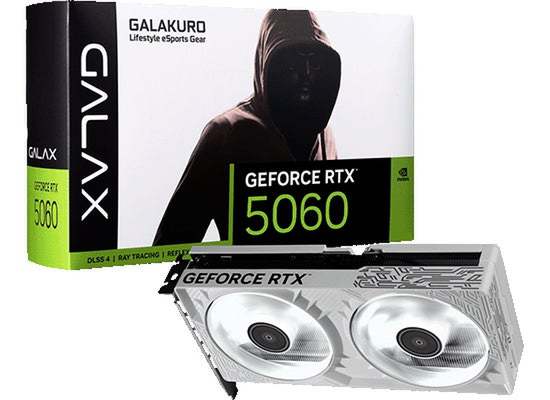 最新のNVIDIA GPU、GeForce RTX 5060が発売！注目のデュアルファン