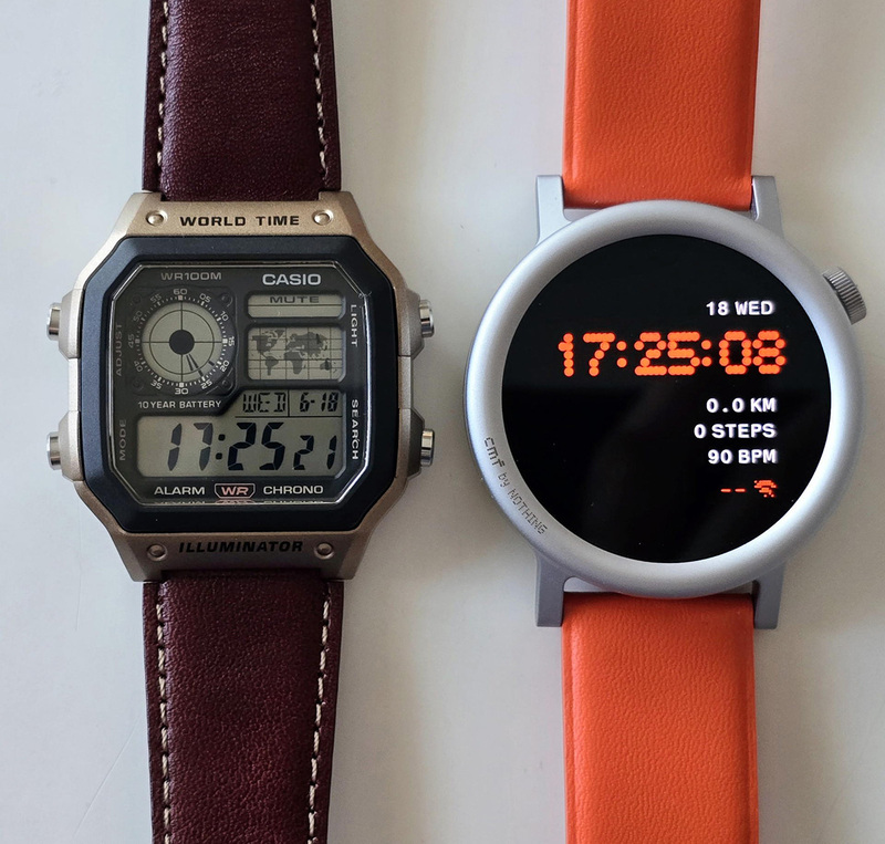 スマートウォッチの時代にあえてカシオのレガシーなアナデジ世界時計を 