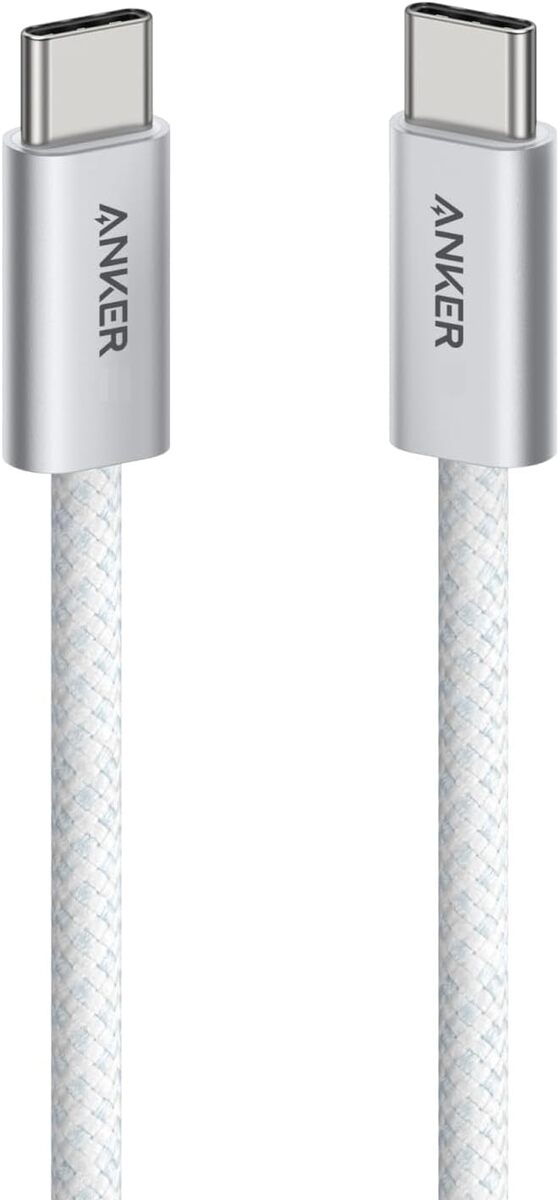 Anker Zolo USB-C & USB-C ケーブル（240W, 高耐久ナイロン）