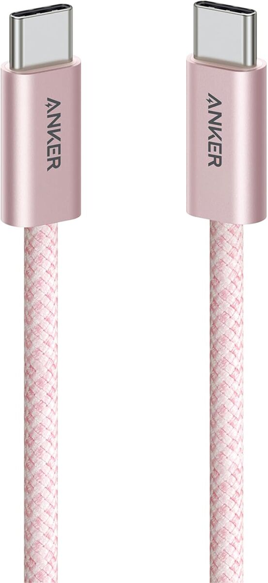 Anker Zolo USB-C & USB-C ケーブル（240W, 高耐久ナイロン）