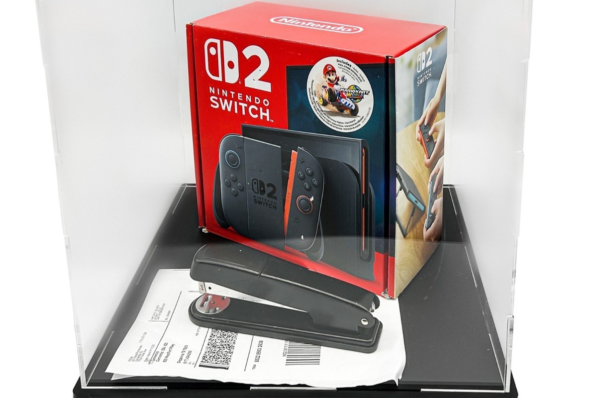 ASCII.jp：任天堂「Switch 2」破損した例のステープラー、チャリティ