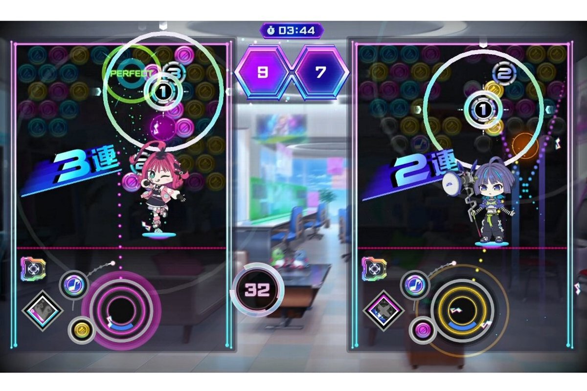 ASCII.jp：パズル×音ゲーの新次元MIX『QQQbeats!!!』がSwitch向けに