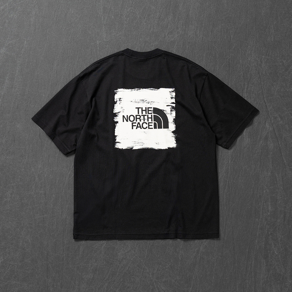 S/S ShikkokuHakezomeSquare Logo Tee