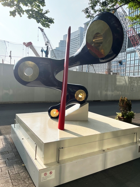 八ツ木のぶ《象と人（雷）》1995年