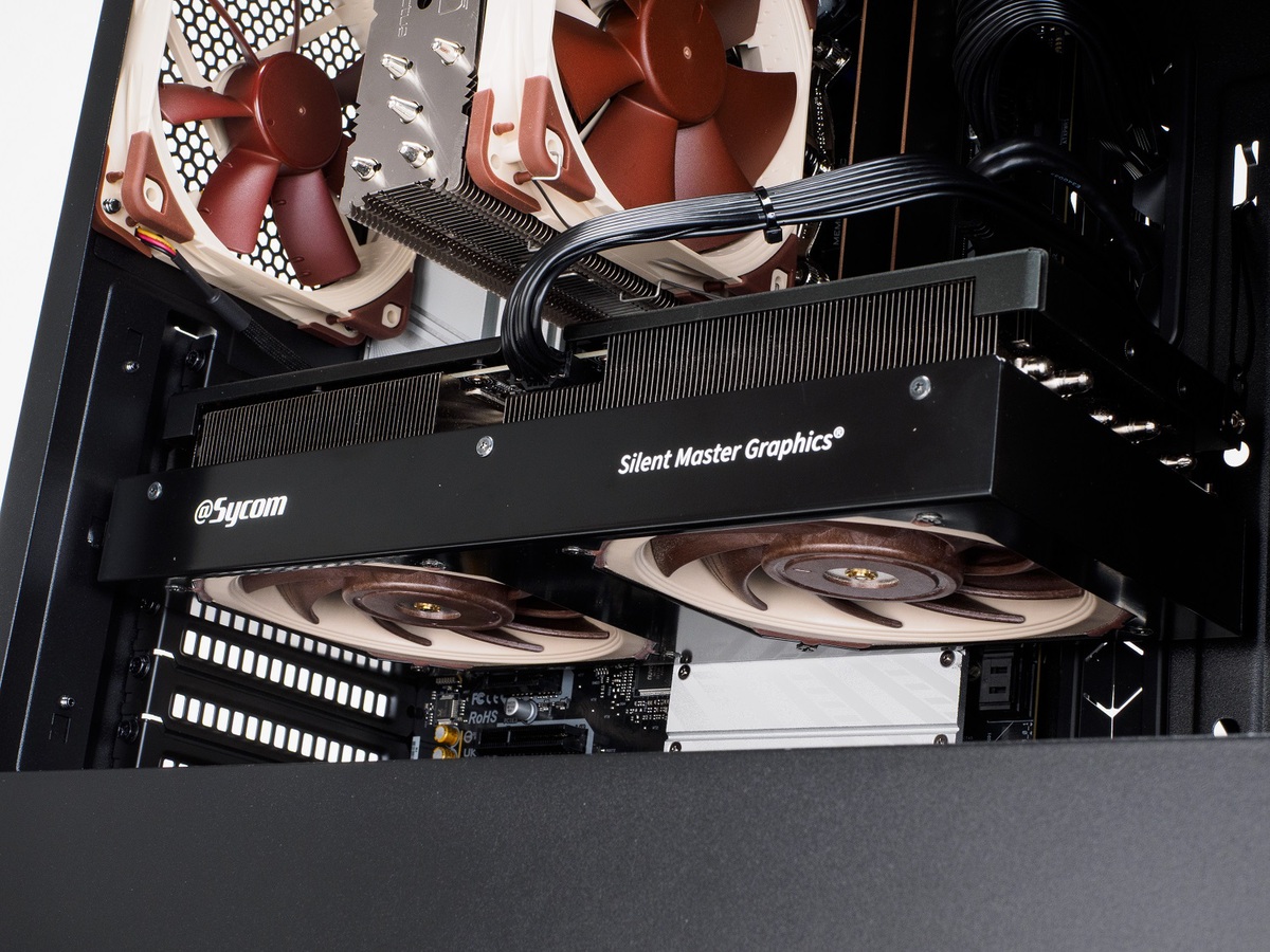 超静音なRTX 5070搭載グラボのゲーミングPC、ベンチマーク中でもわずか約34.5dB