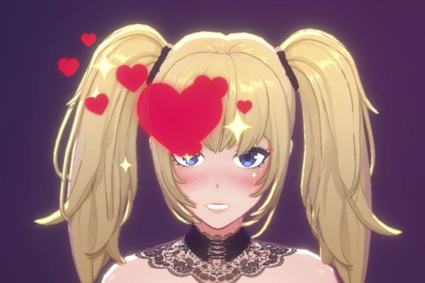 GrokのAIコンパニオンAniの画像