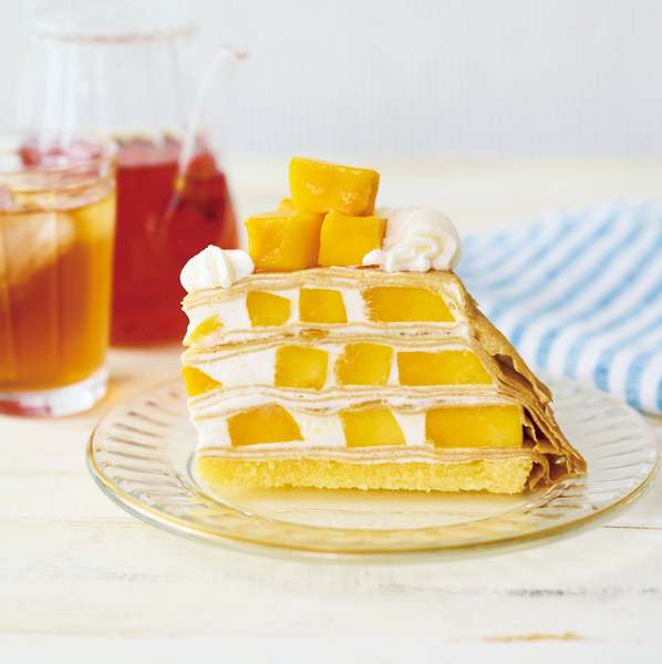 ASCII.jp：夏限定！夏のフルーツを贅沢に使ったミルクレープ新登場