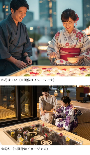 「大手町縁日」の縁日遊び