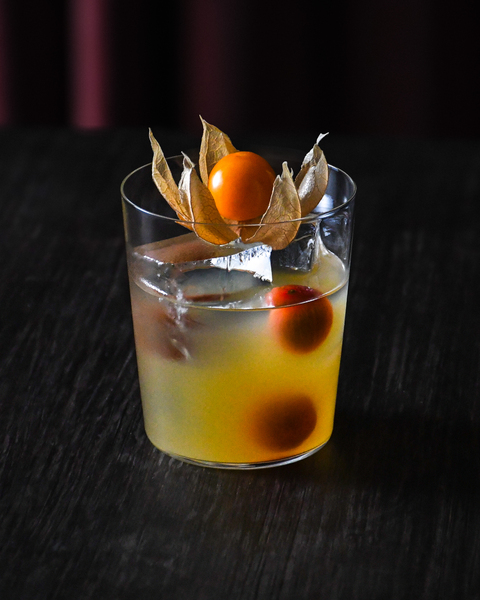 「YUKATA de JAZZ」で提供するコットンクラブオリジナルカクテル「灯（あかり）」