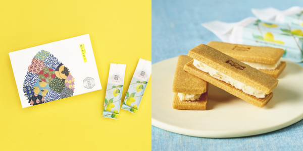 日本百貨店とうきょう」で販売している亀井堂総本店の「バターサンドTONOWA 瀬戸内レモン」
