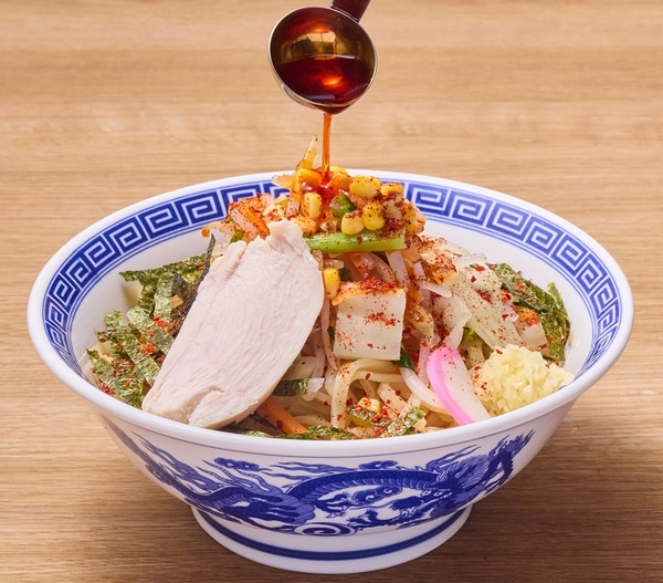 「タンメン トナリ」の「麻辣胡麻だれ冷しタンメン」