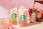 スタバ「桃フラペ」登場！ 3種の新作どれも気になる♡