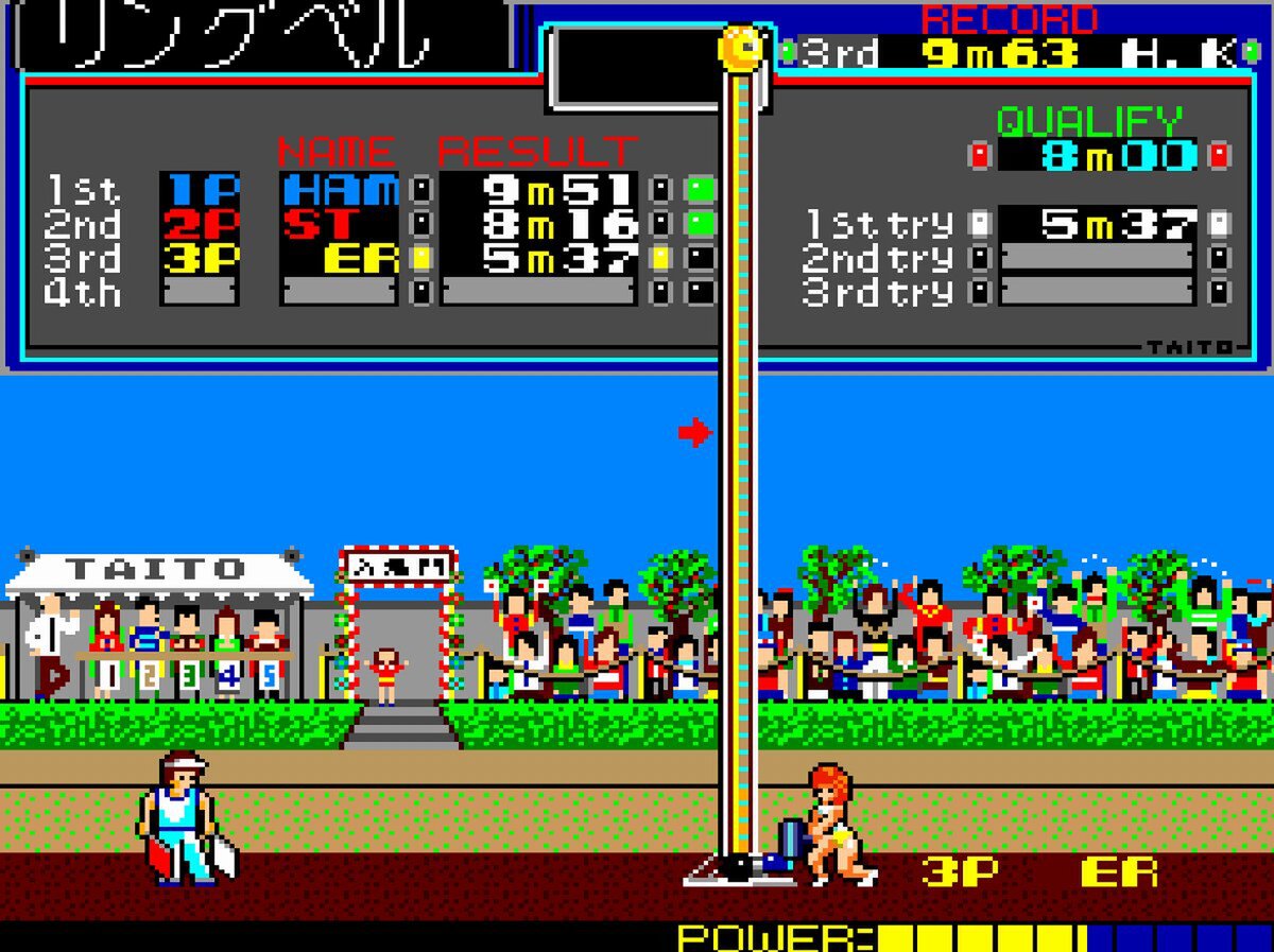 タイトーの『THE運動会』が「アーケードアーカイブス」で7月31日に配信決定！