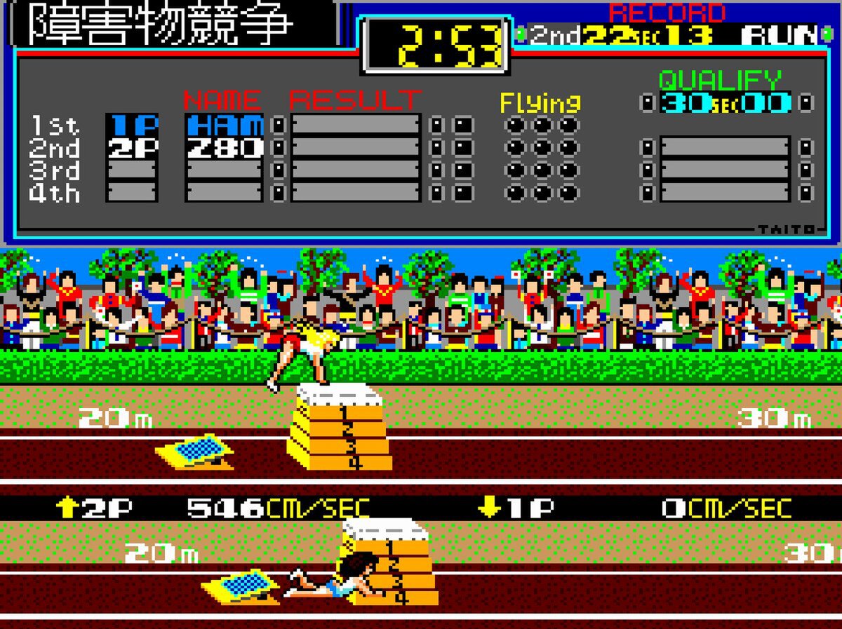 タイトーの『THE運動会』が「アーケードアーカイブス」で7月31日に配信決定！