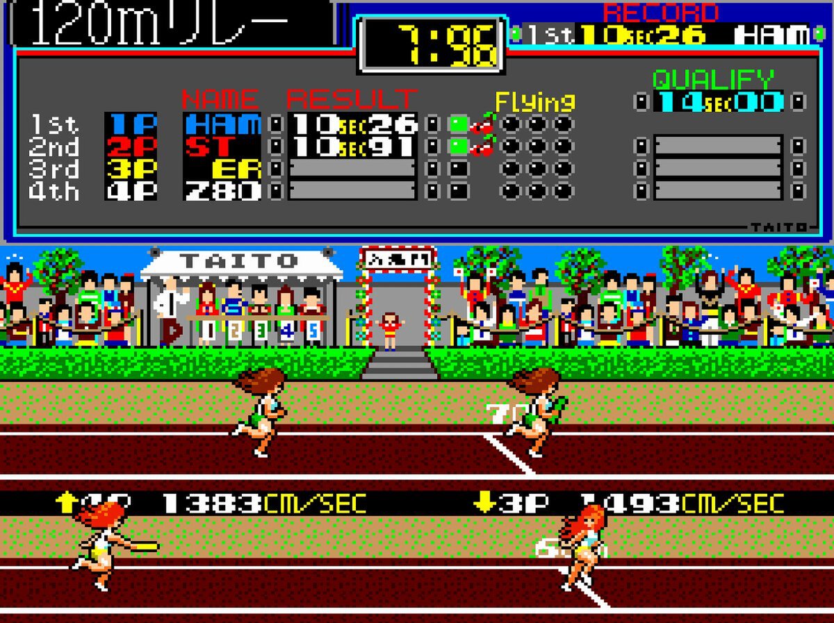 タイトーの『THE運動会』が「アーケードアーカイブス」で7月31日に配信決定！