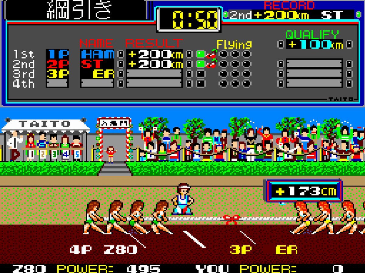 タイトーの『THE運動会』が「アーケードアーカイブス」で7月31日に配信決定！