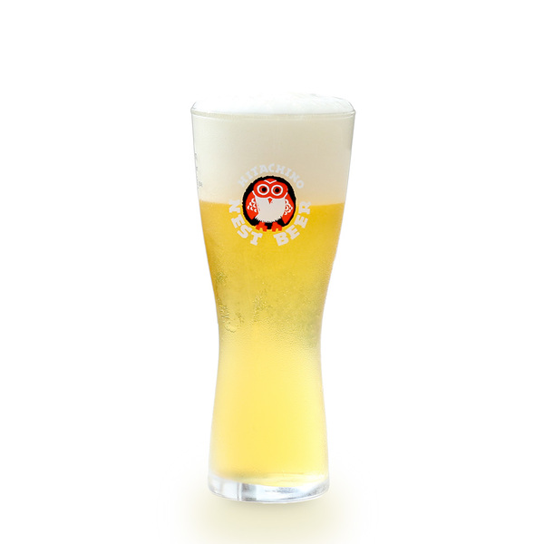 「夏のビール半額フェア」で提供する「常陸野ネストビール ラガーライト35」