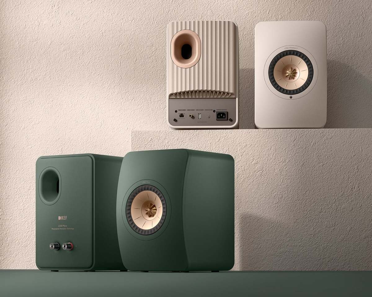 ASCII.jp：KEF、LS50コレクションに新色追加！モス・グリーンとサンド