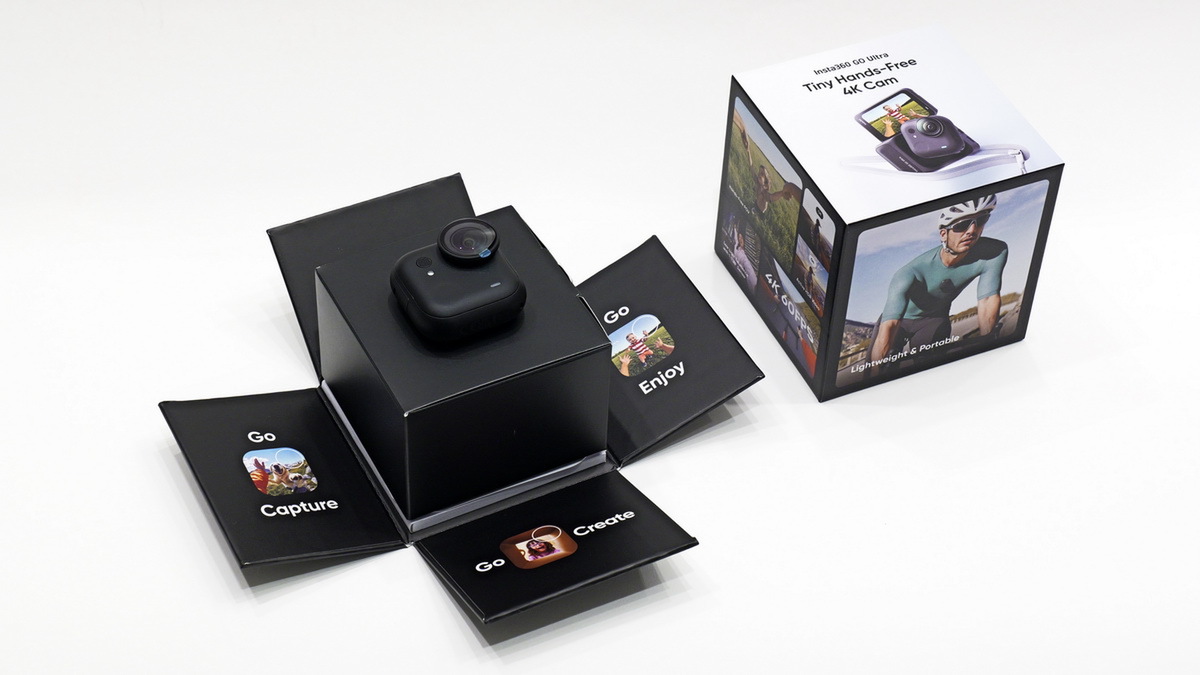 Insta360がアクションカメラ「Go Ultra」を発表